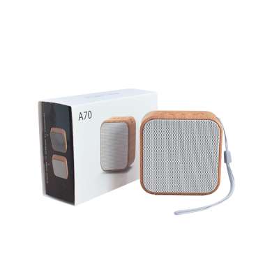 Reliable factory direct supply A70 wooden wireless speaker, portable wireless speaker